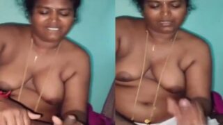 Viral video of village Tamil aunty giving handjob
